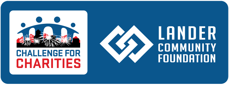 Lander Community Foundation and Challenge for Charities Joint-Logo
