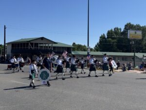Pipe Band in July 4th Parade 2024