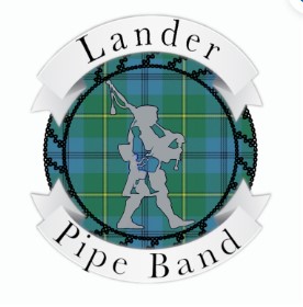 Lander Pipe Band Logo