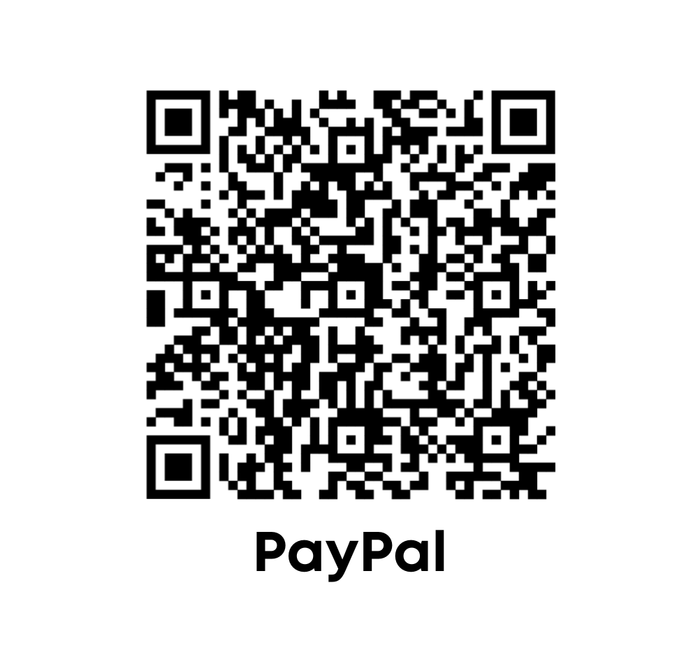 QR Code linking to the Lander Pipe Band's PayPalMe Page.